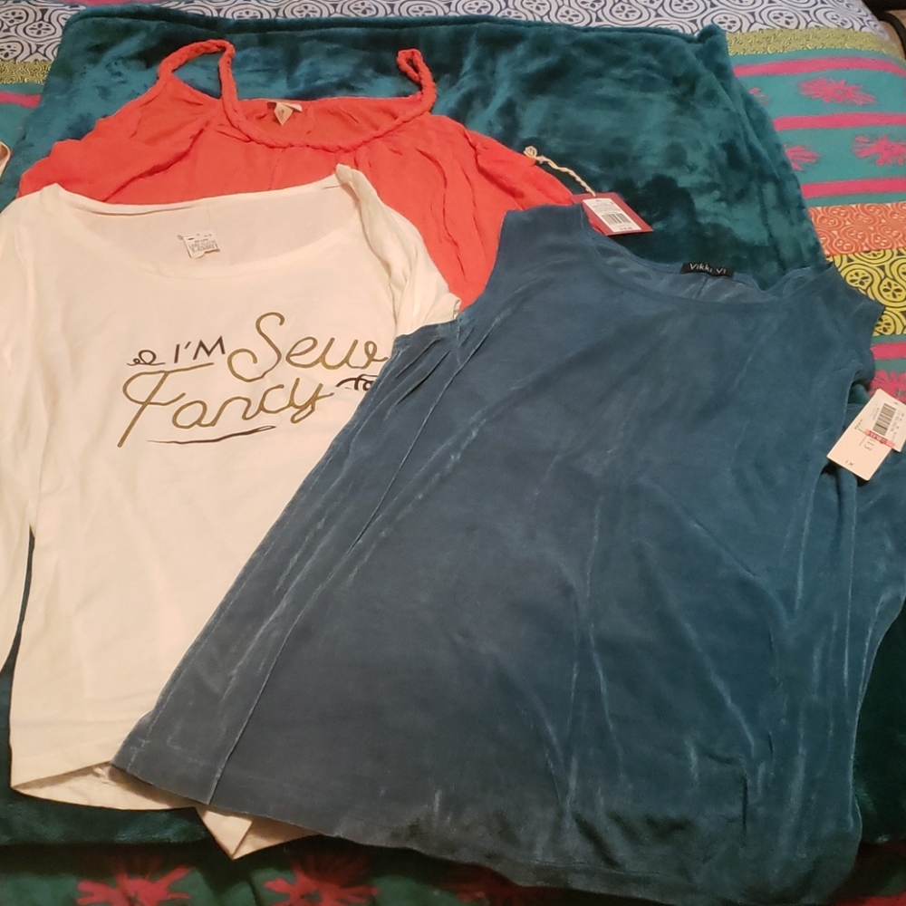 3 Lady's Tops Lot